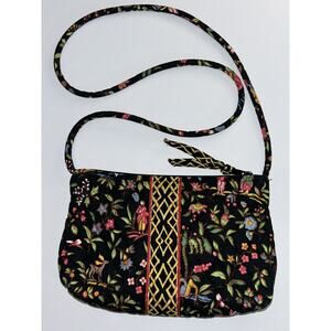 Vera Bradley Vintage Retired Ming Print Petite Crossbody Purse Bag
